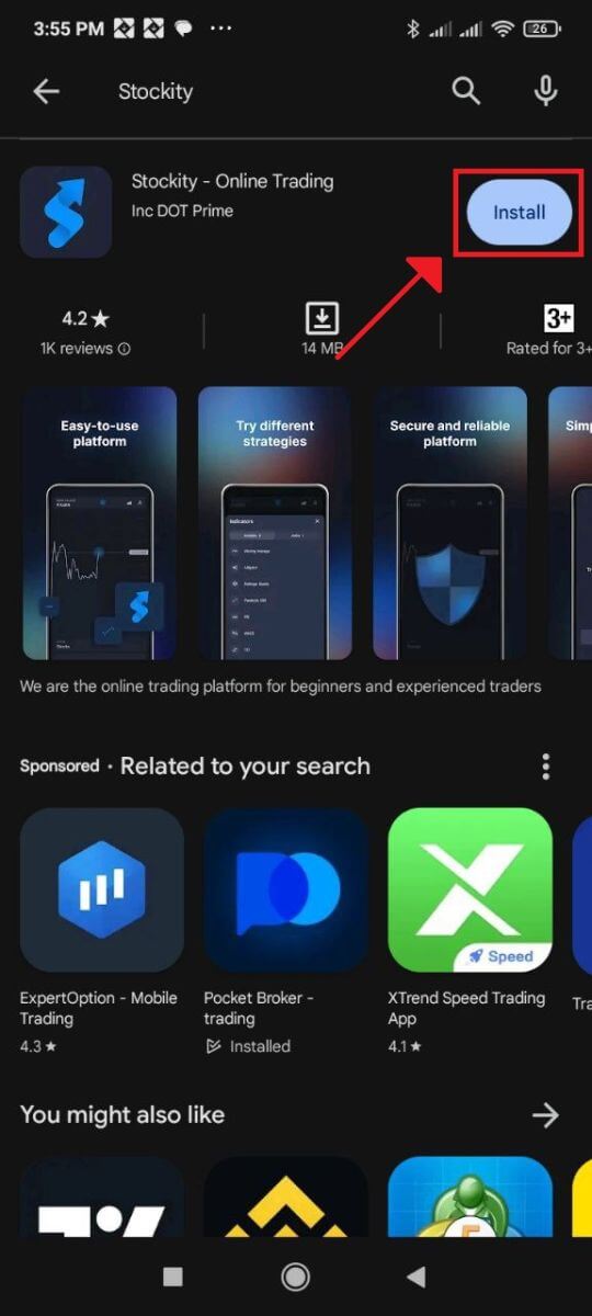 Unduh dan Instal Aplikasi Stockity Mobile di Android & iOS Unduh dan Instal Aplikasi Stockity Mobile di Android & iOS