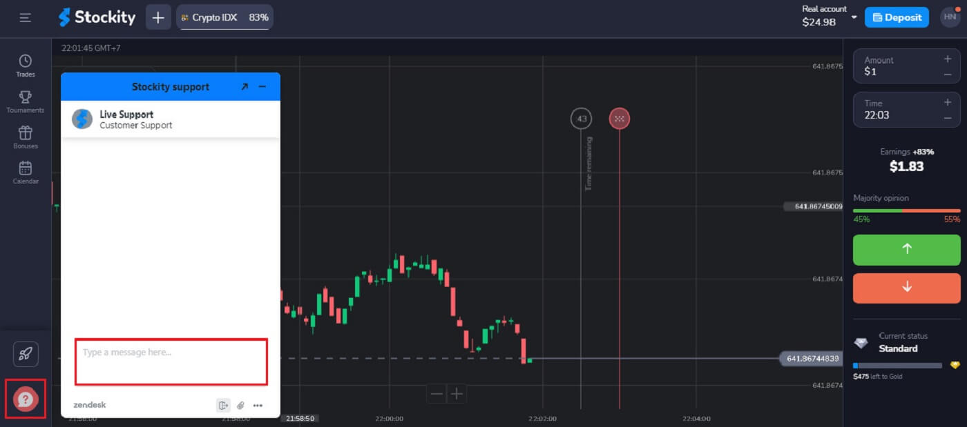 How to Contact Stockity Support How to Contact Stockity Support