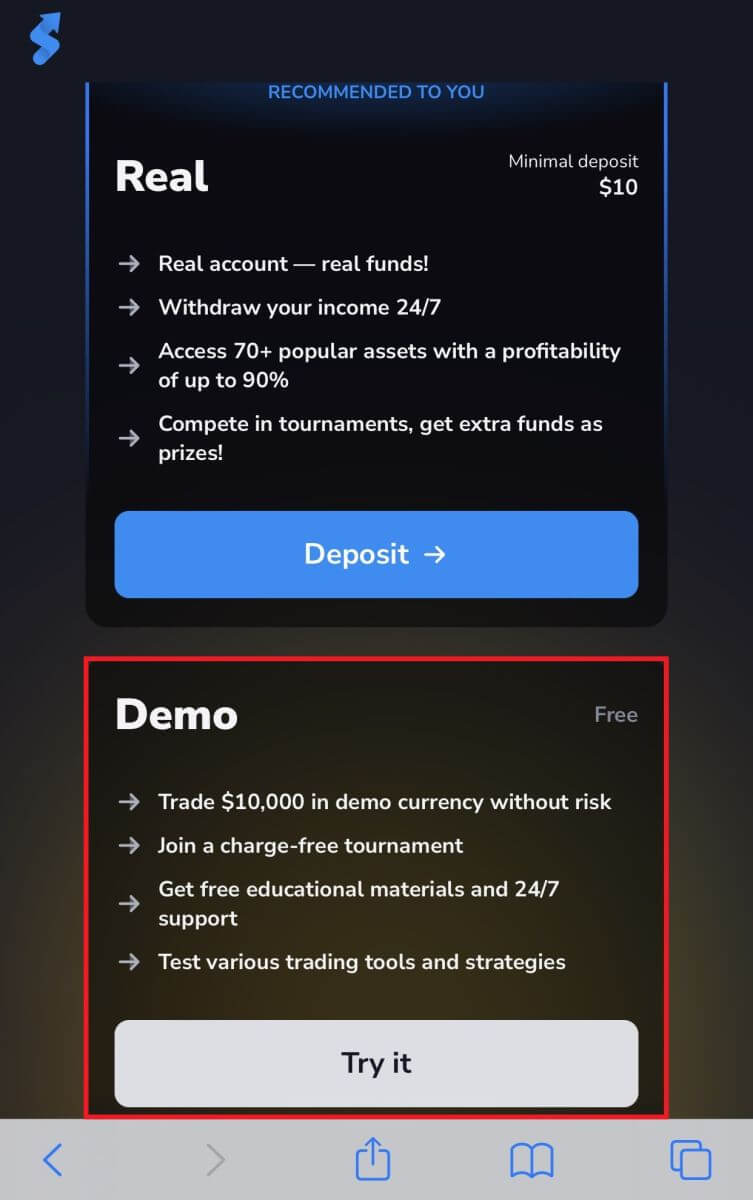 Open Account and Deposit on Stockity: Steps and Requirements Open Account and Deposit on Stockity: Steps and Requirements
