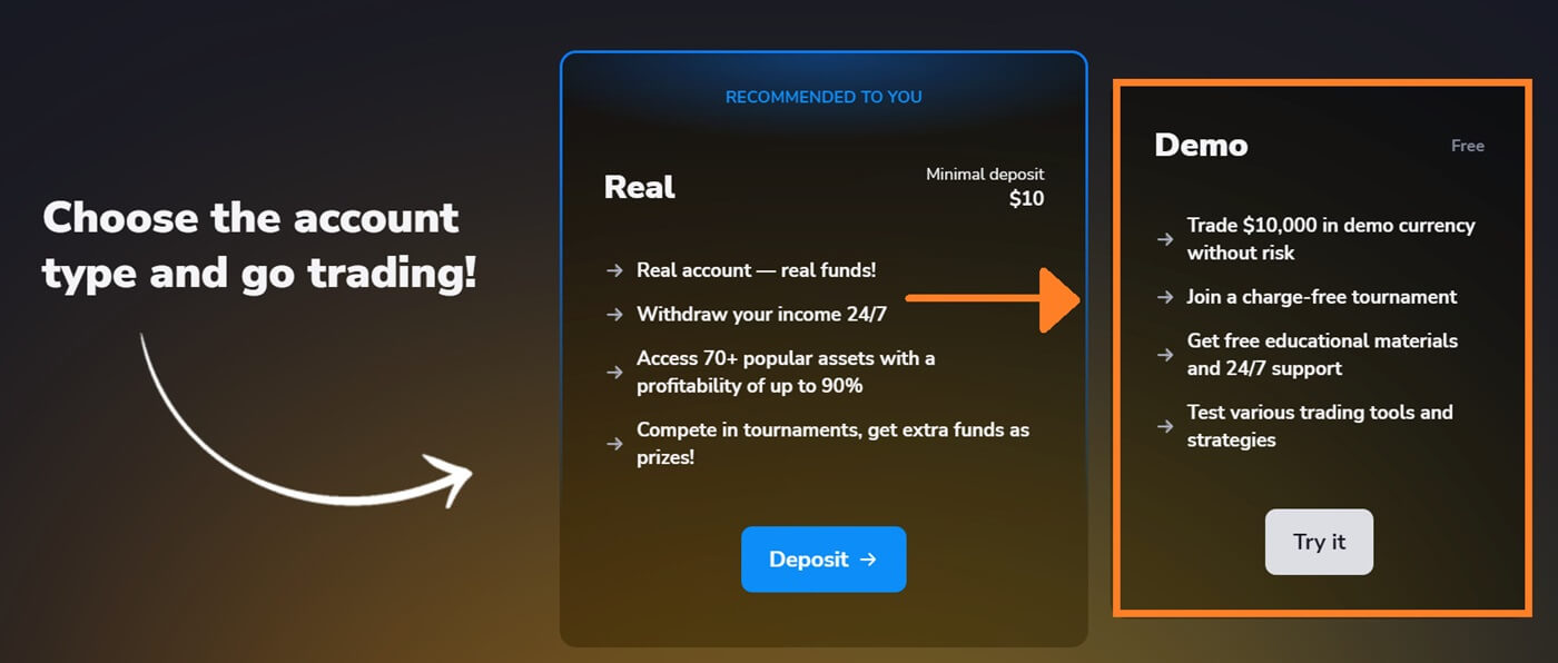 Buka Akun (Demo) di Stockity: Atur Perdagangan Demo Buka Akun (Demo) di Stockity: Atur Perdagangan Demo
